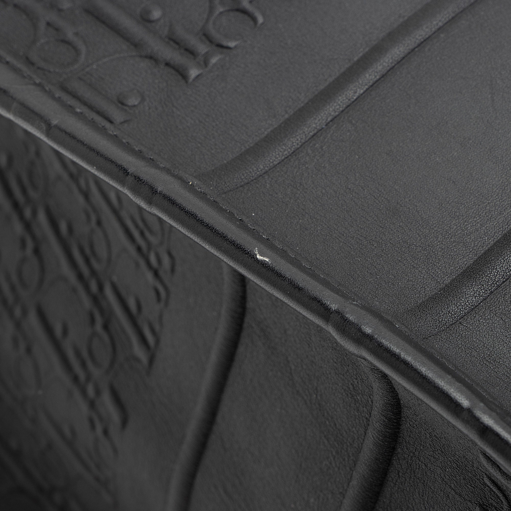 Dior Oblique Embossed Calfskin Large Book Tote