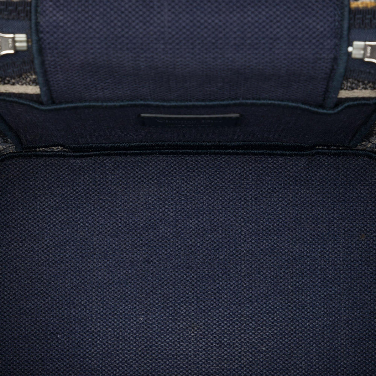 Dior Oblique Embroidered Canvas Diortravel Vanity Case
