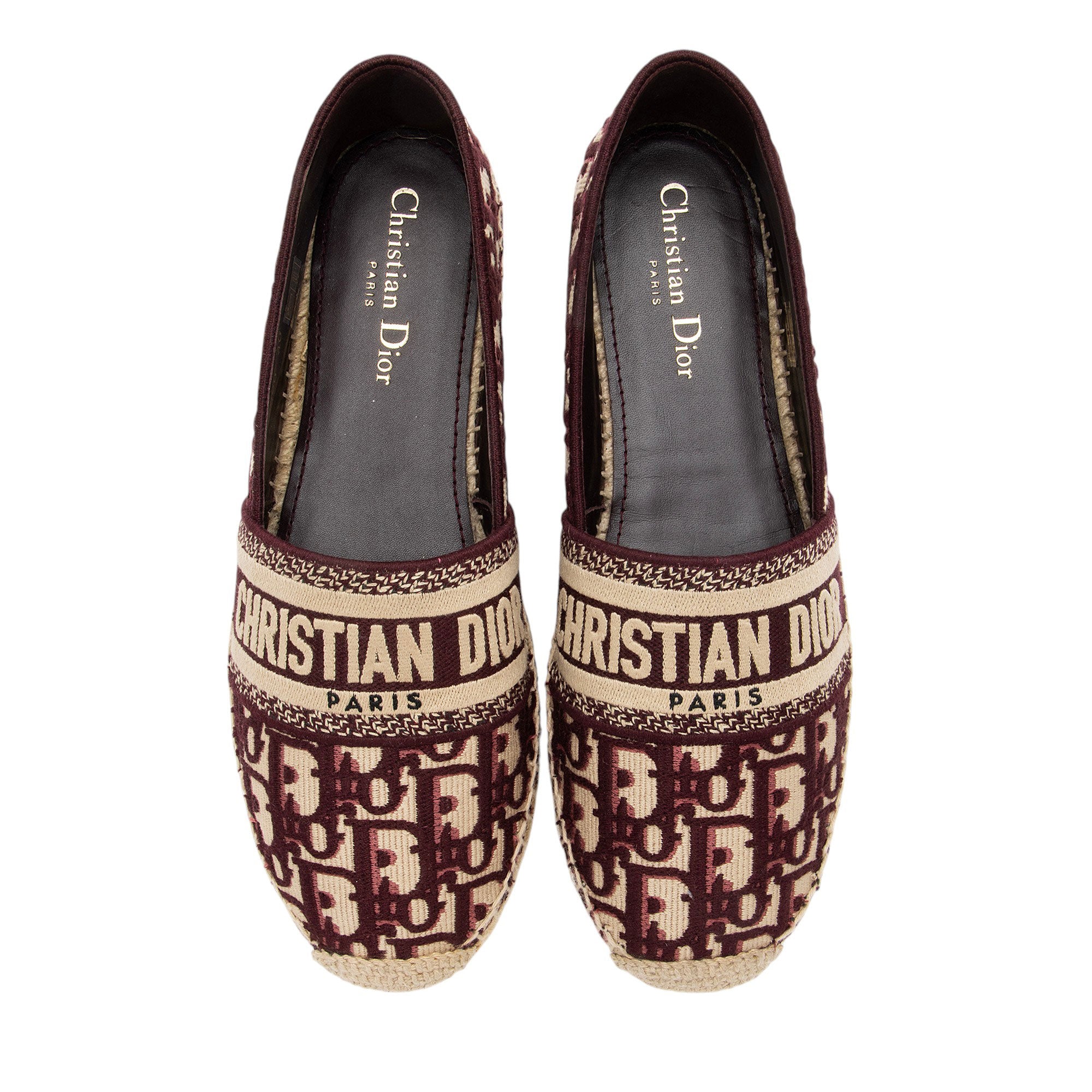 Dior Oblique Espadrilles - Size 10 / 40