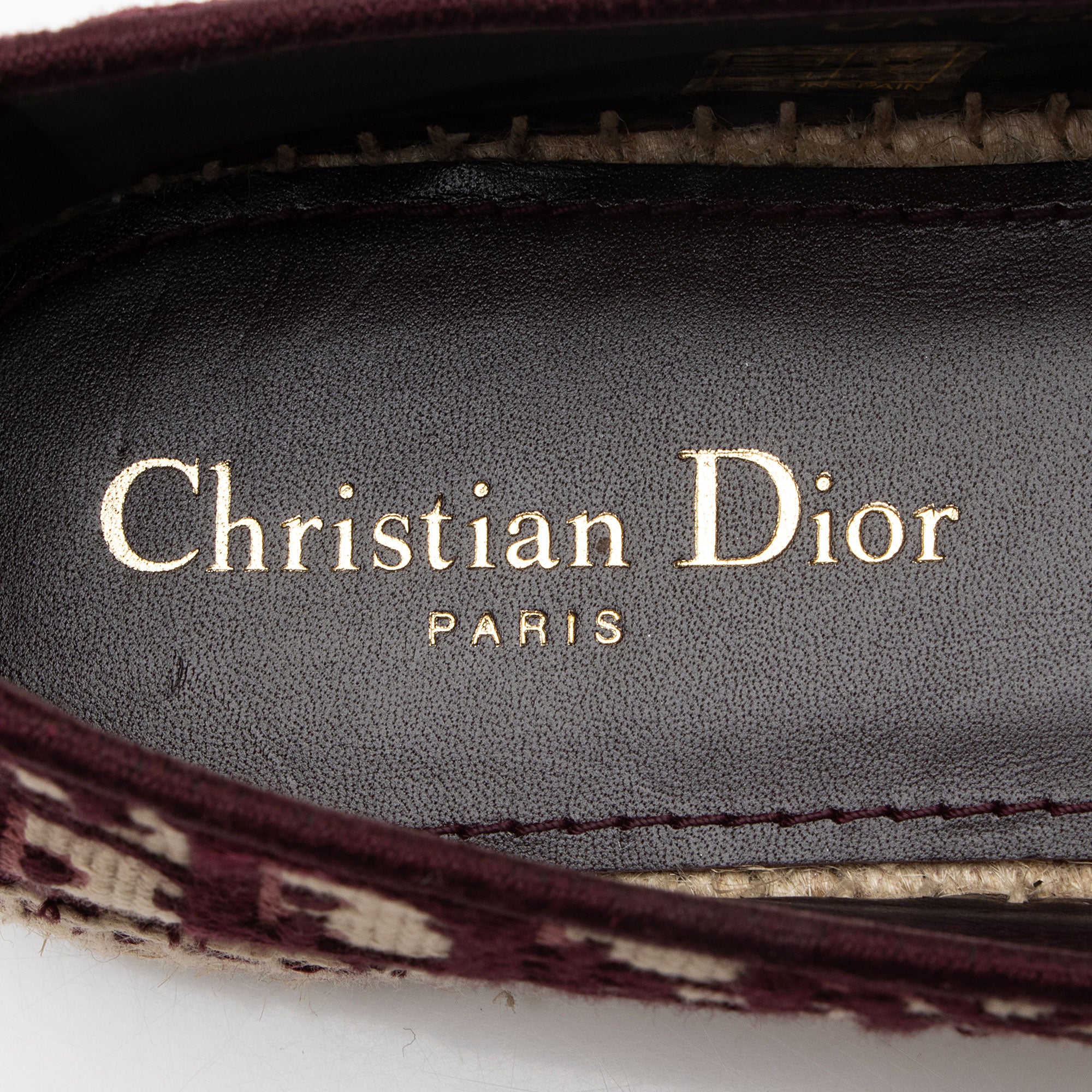 Dior Oblique Espadrilles - Size 10 / 40