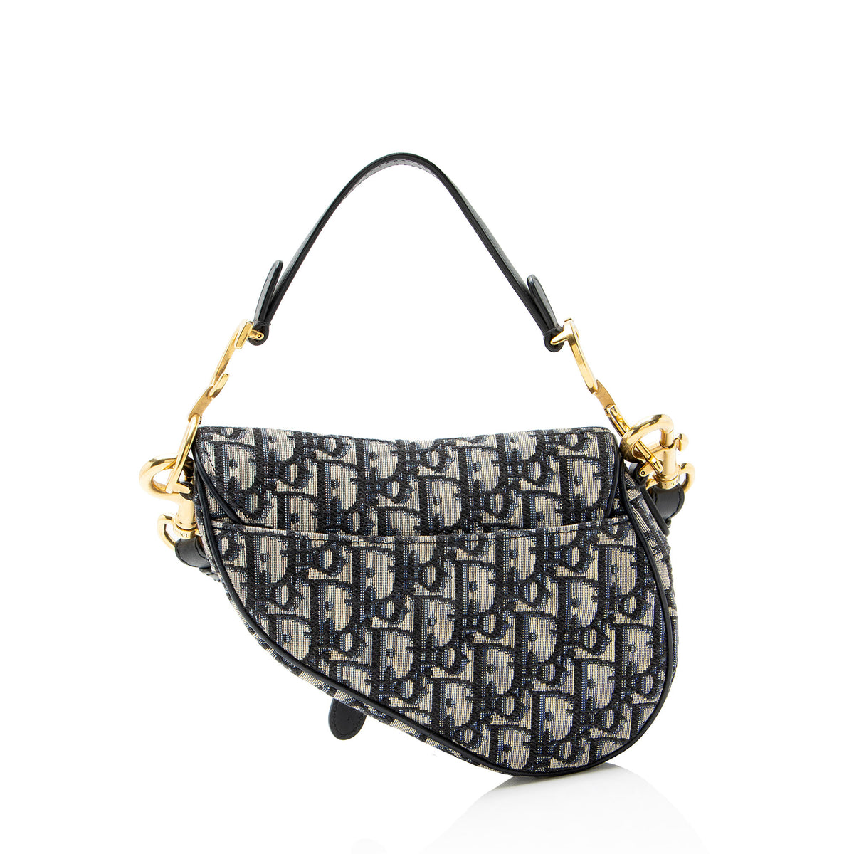 Dior Oblique Mini Saddle Bag with Strap
