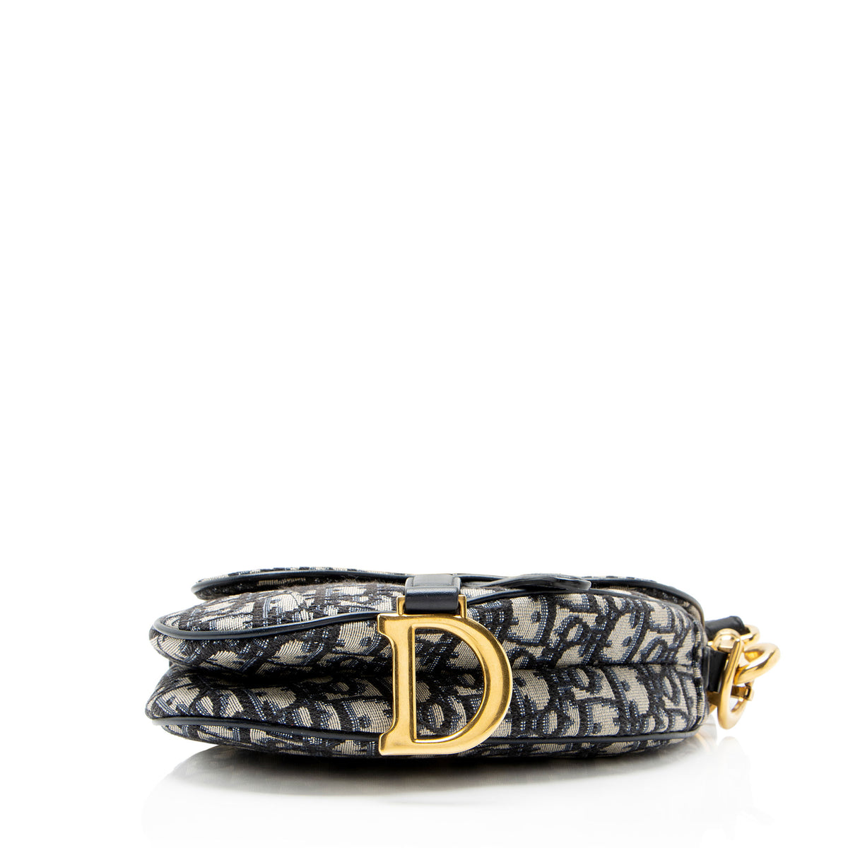 Dior Oblique Mini Saddle Bag with Strap