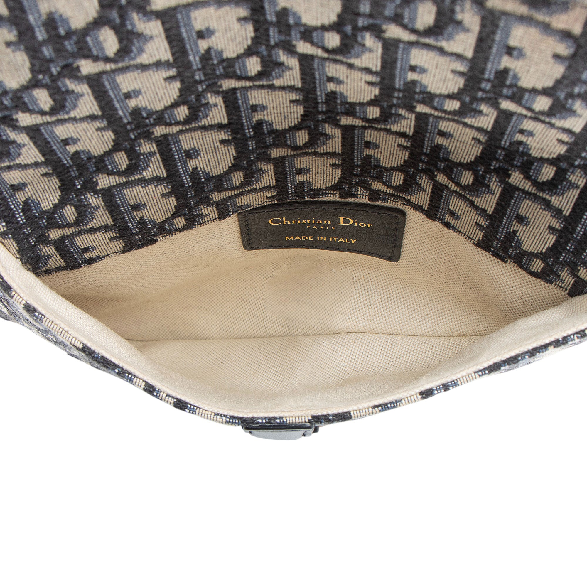 Dior Oblique Saddle Belt Bag