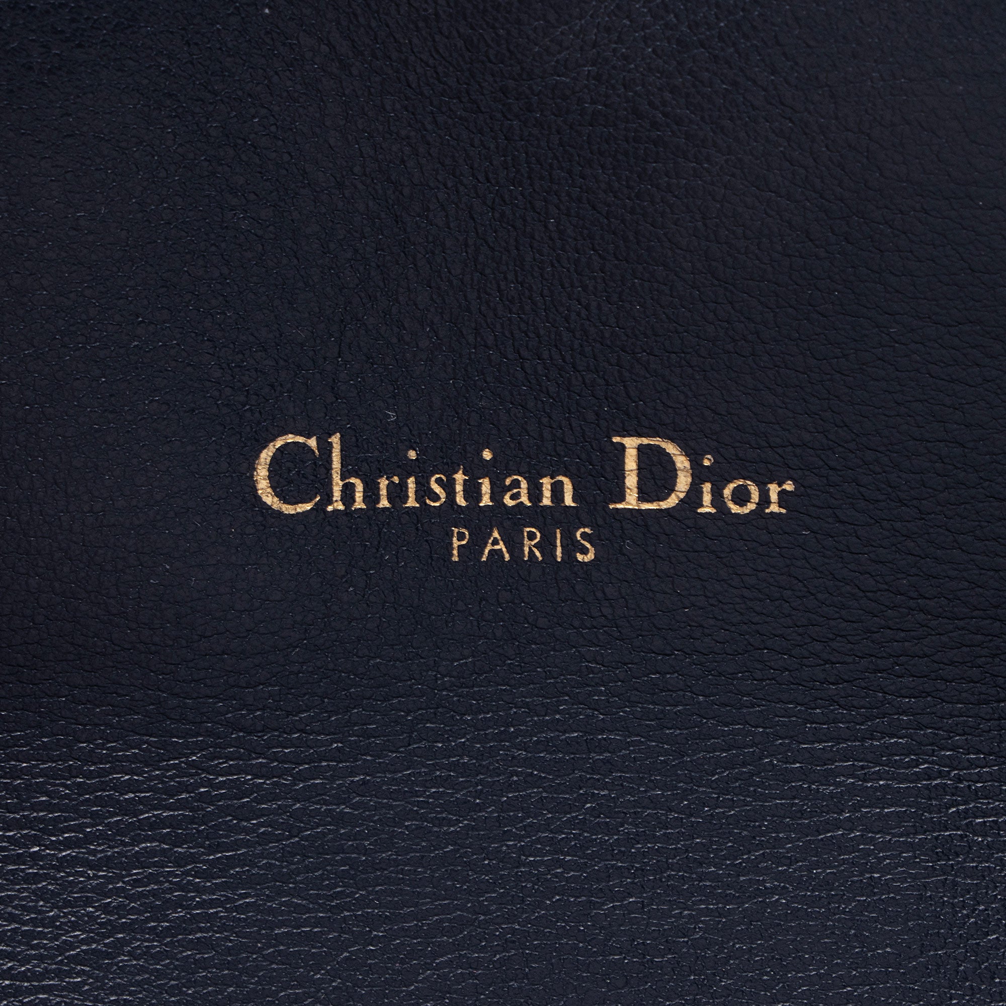 Dior Oblique Saddle Chain Wallet Crossbody