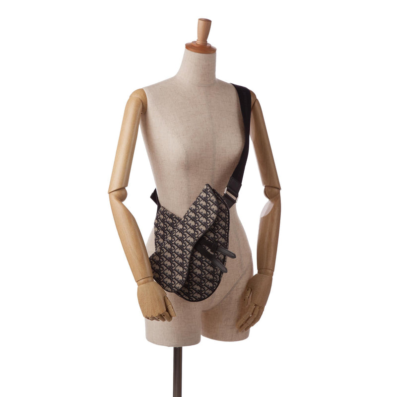 Dior Saddle Crossbody Bag (SHG-sjLxjR) – LuxeDH