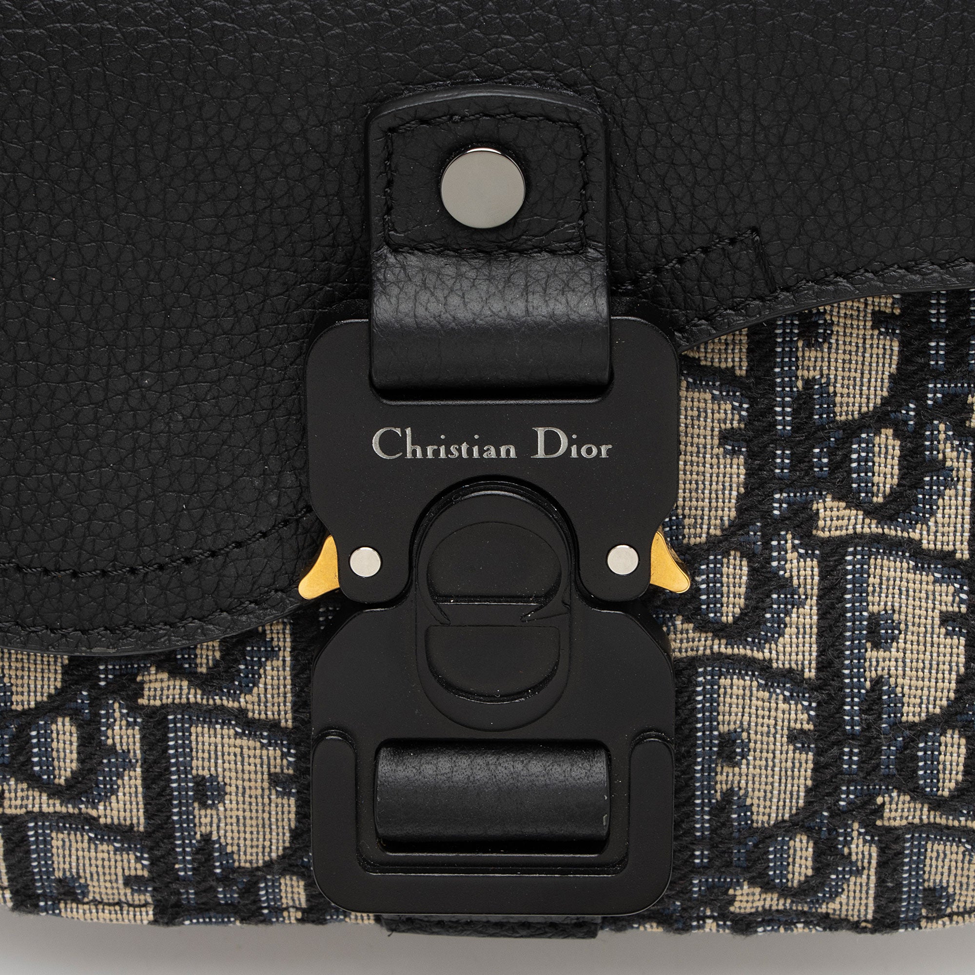 Dior Oblique Saddle Flap Mini Messenger