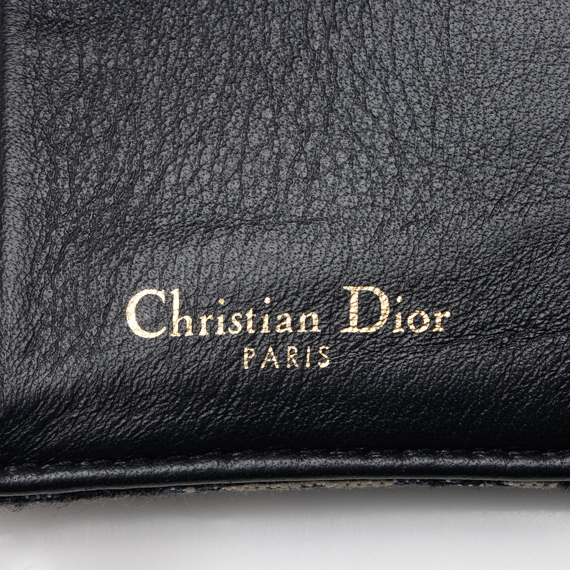 Dior Oblique Saddle Lotus Compact Wallet