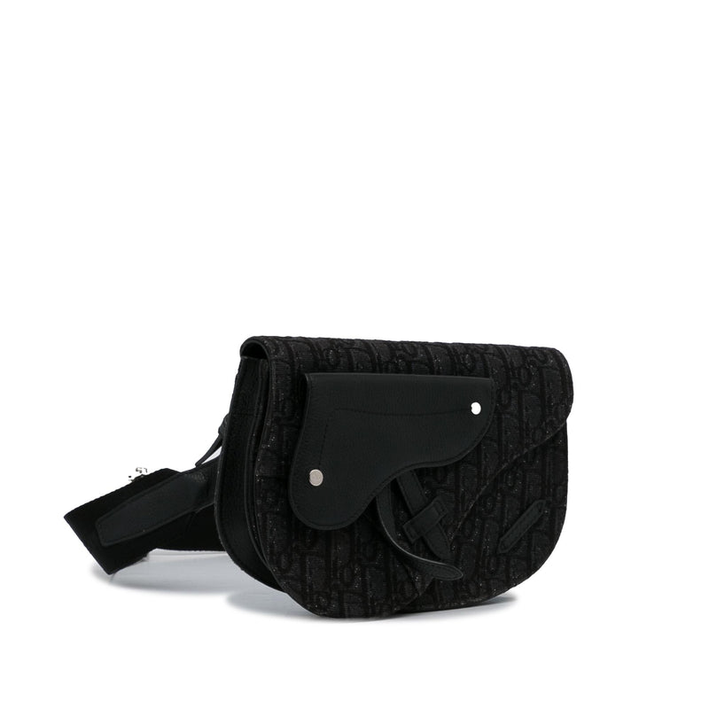 Dior Oblique Saddle Sling Bag