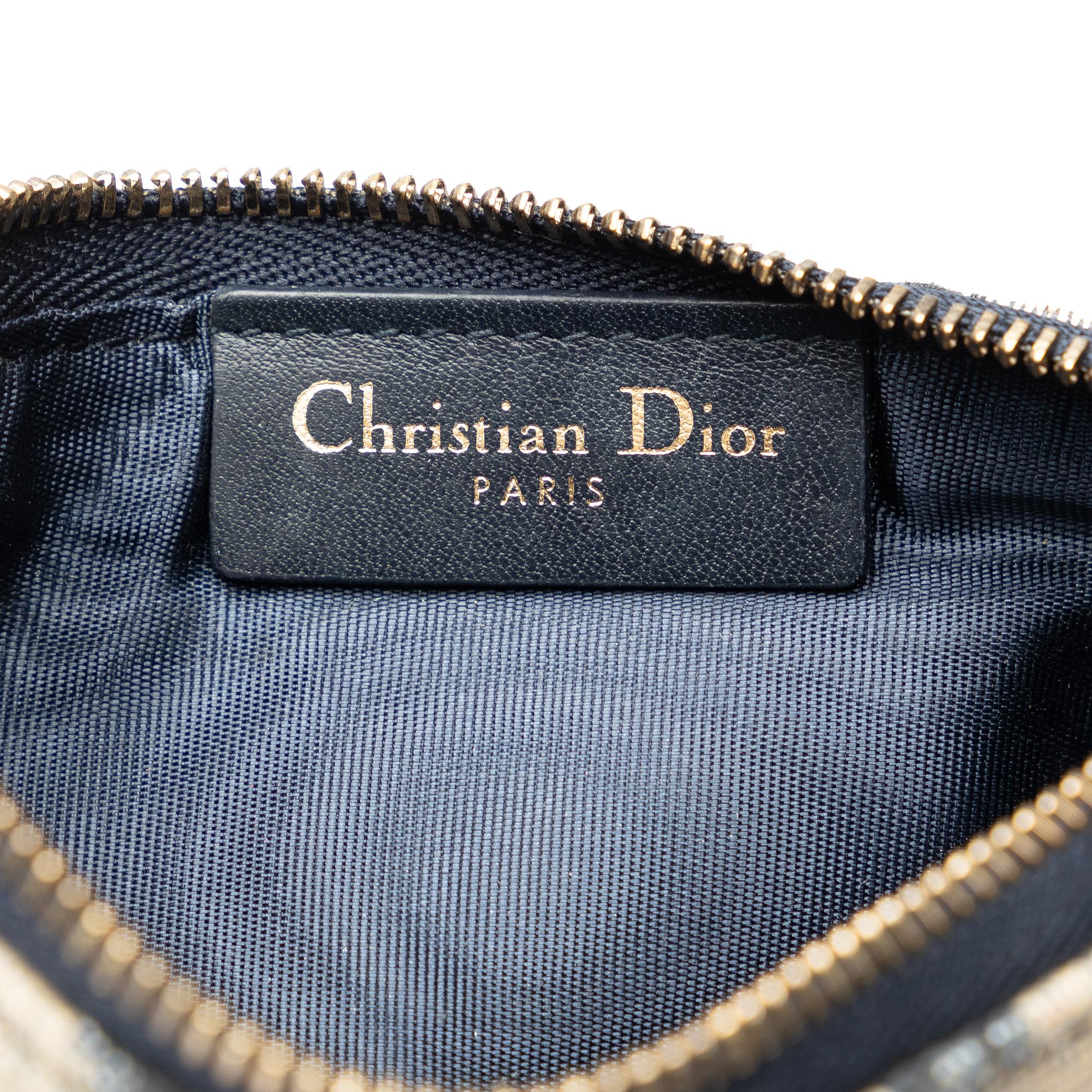 Dior Oblique Saddle Wallet On Chain (SHG-R0QMx8)