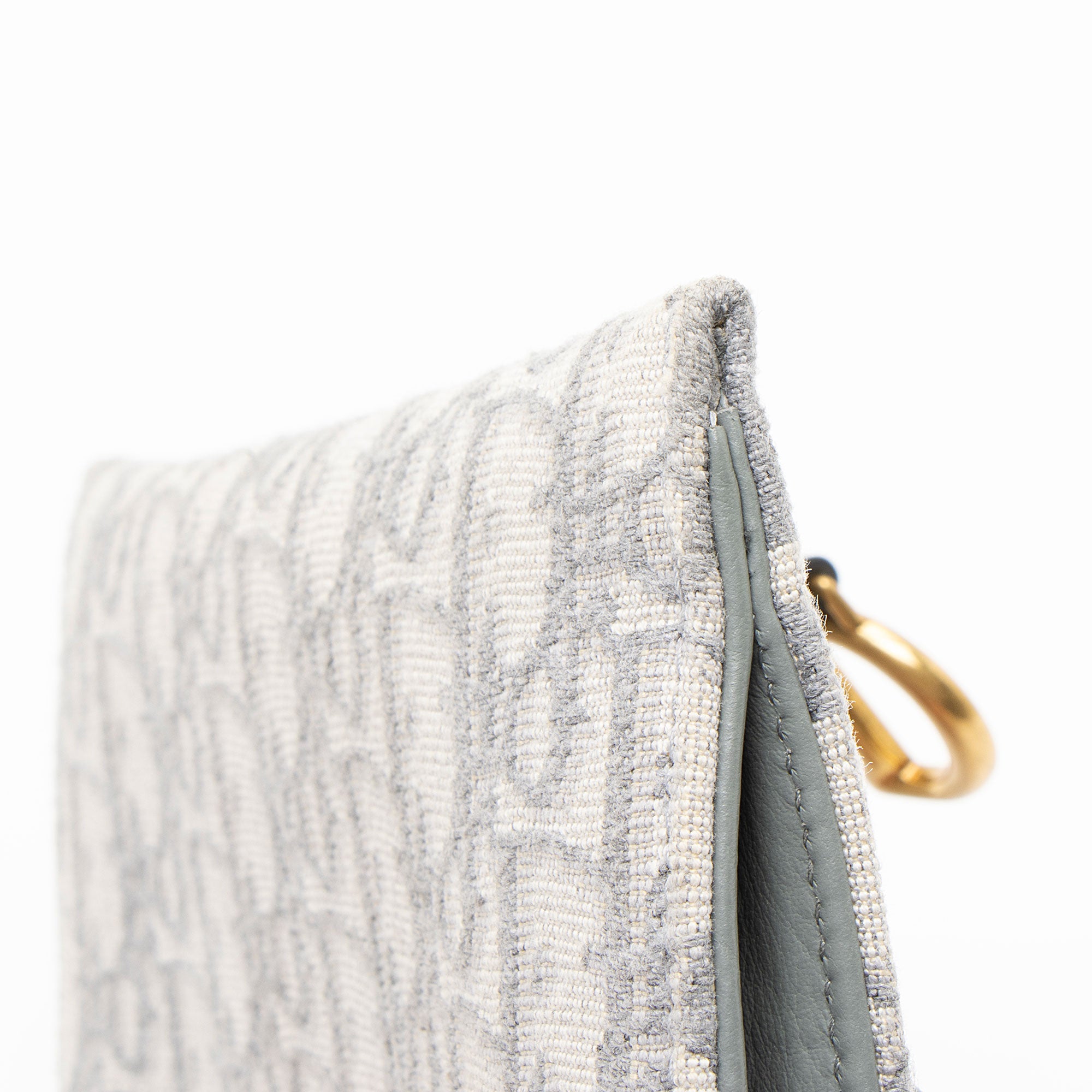 Dior Oblique Small Saddle Pouch with Chain