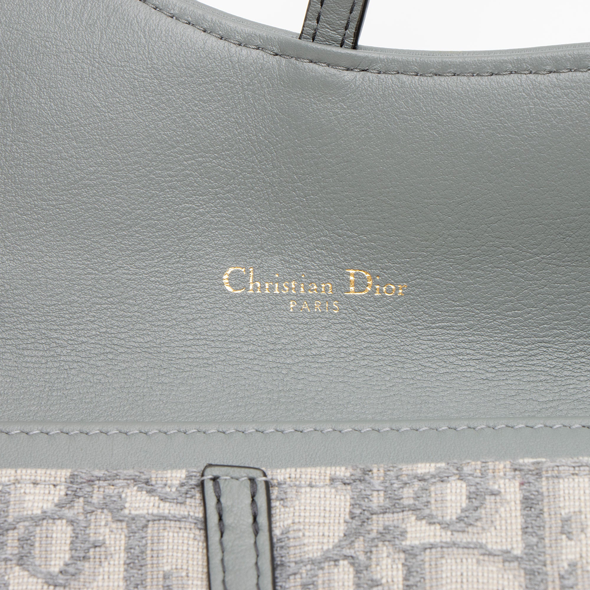 Dior Oblique Small Saddle Pouch with Chain