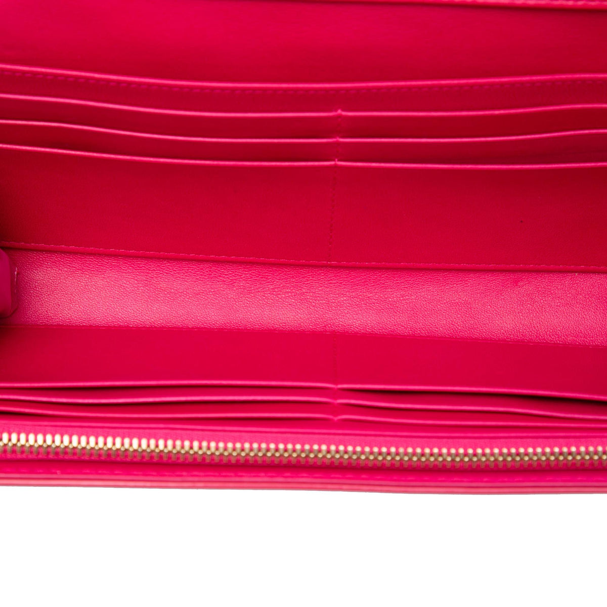 Dior Patent Cannage Lady Dior Wallet On Chain