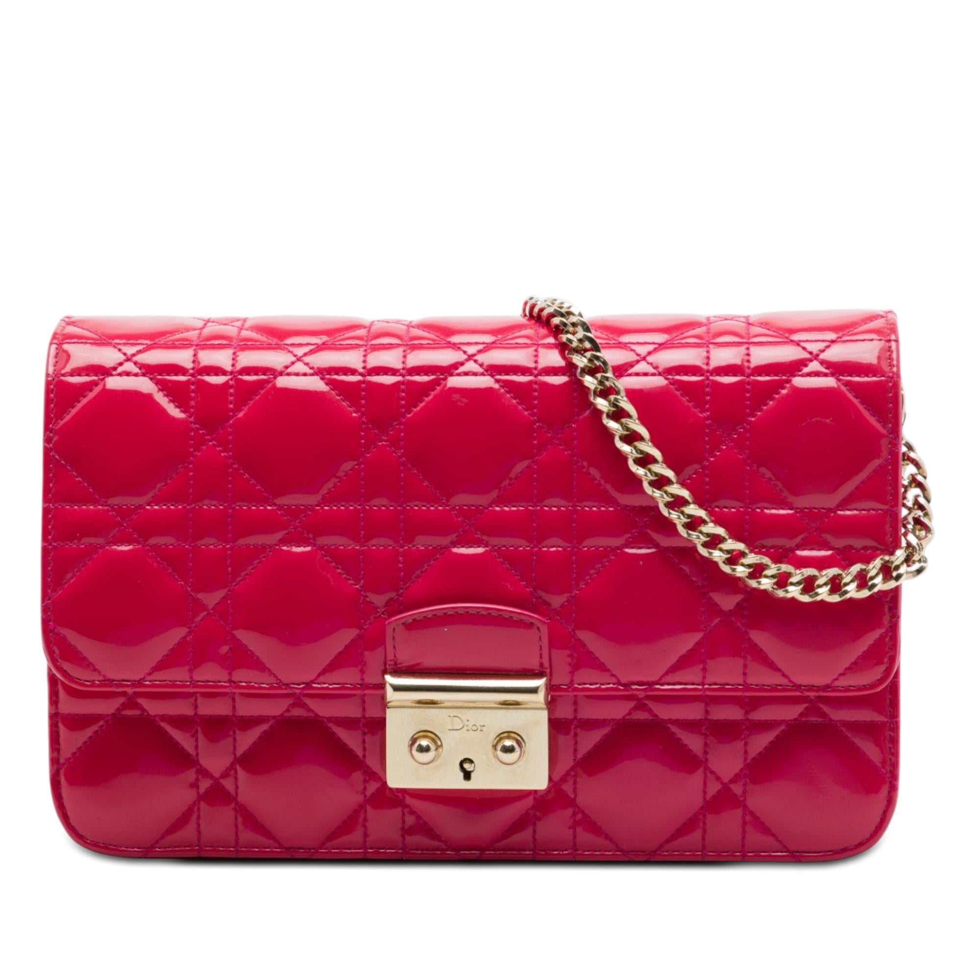 Dior Patent Cannage Miss Dior Promenade Crossbody