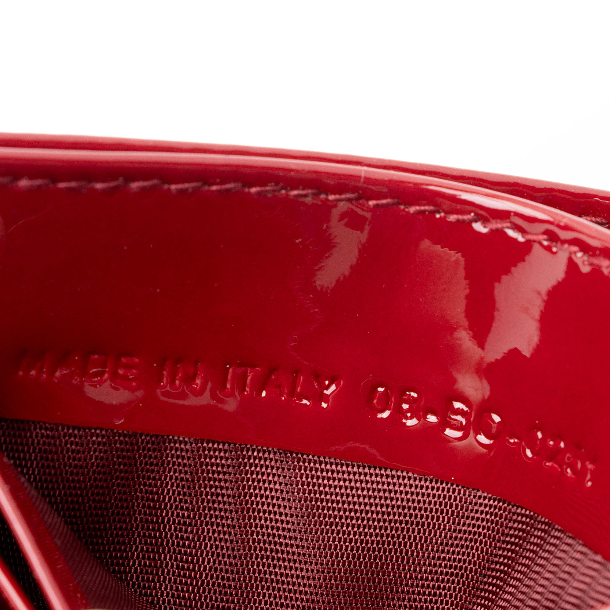 Dior Patent Leather Lady Dior Insert (SHF-xEAUzz)