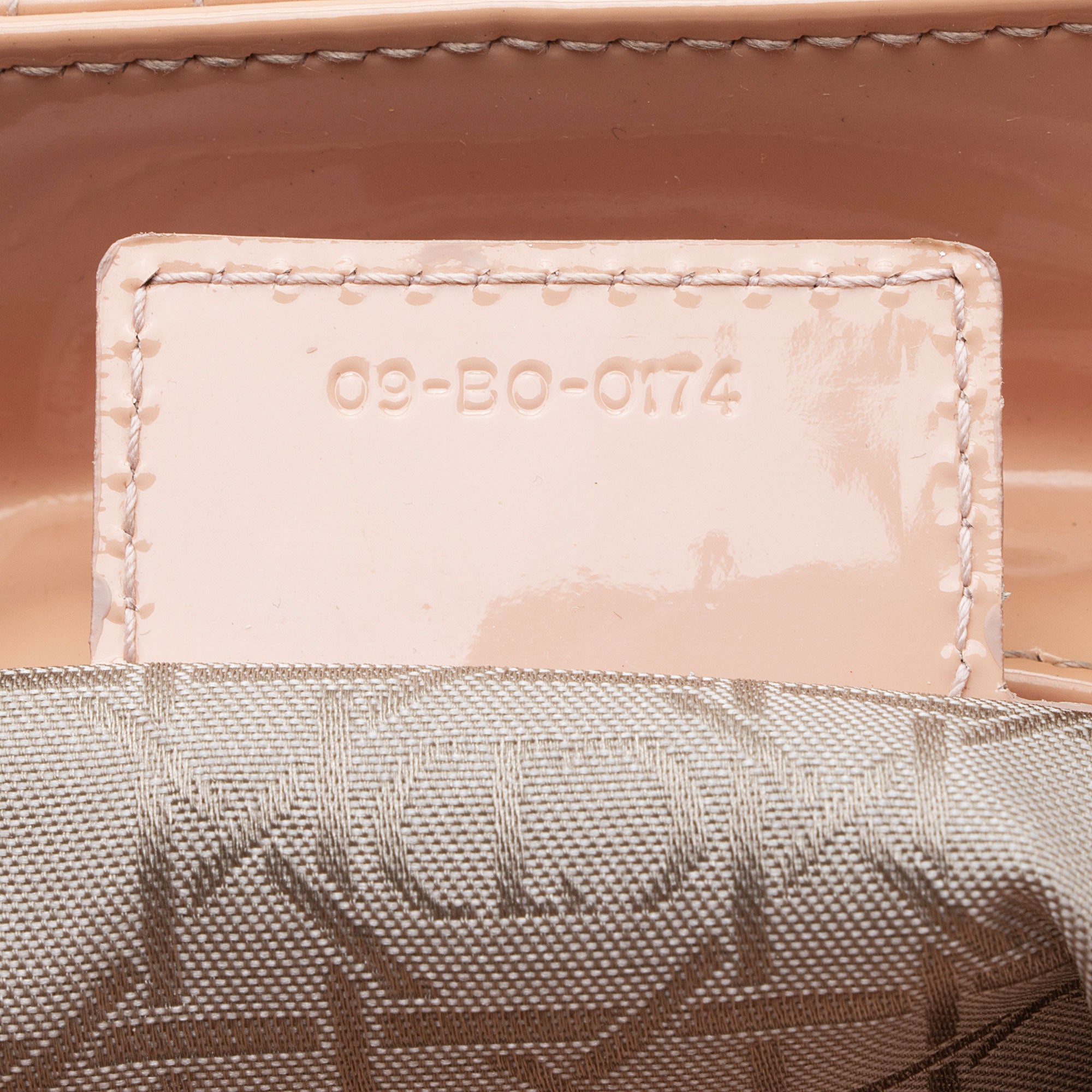 Dior Patent Leather Lady Dior Large Tote (SHF-oF5d9t)