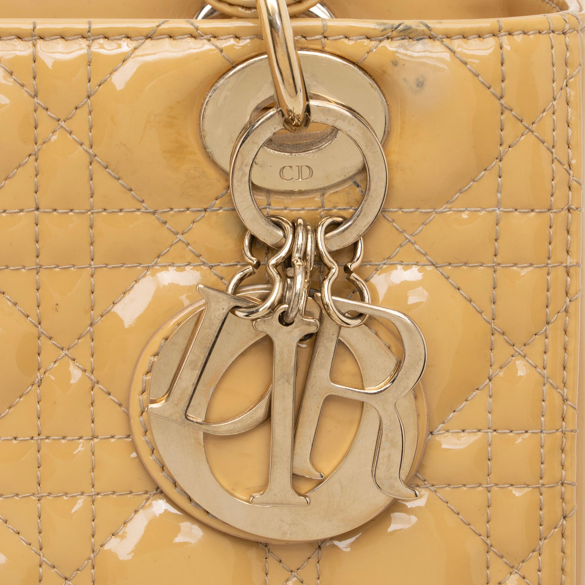 Dior Lady Dior ミディアム DIOR | Lady Dior バッグ ミディアム カナージュ ラムスキン