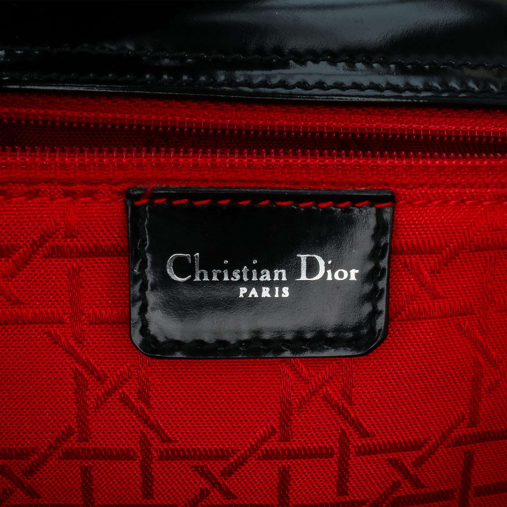 Dior Patent Shoulder Bag