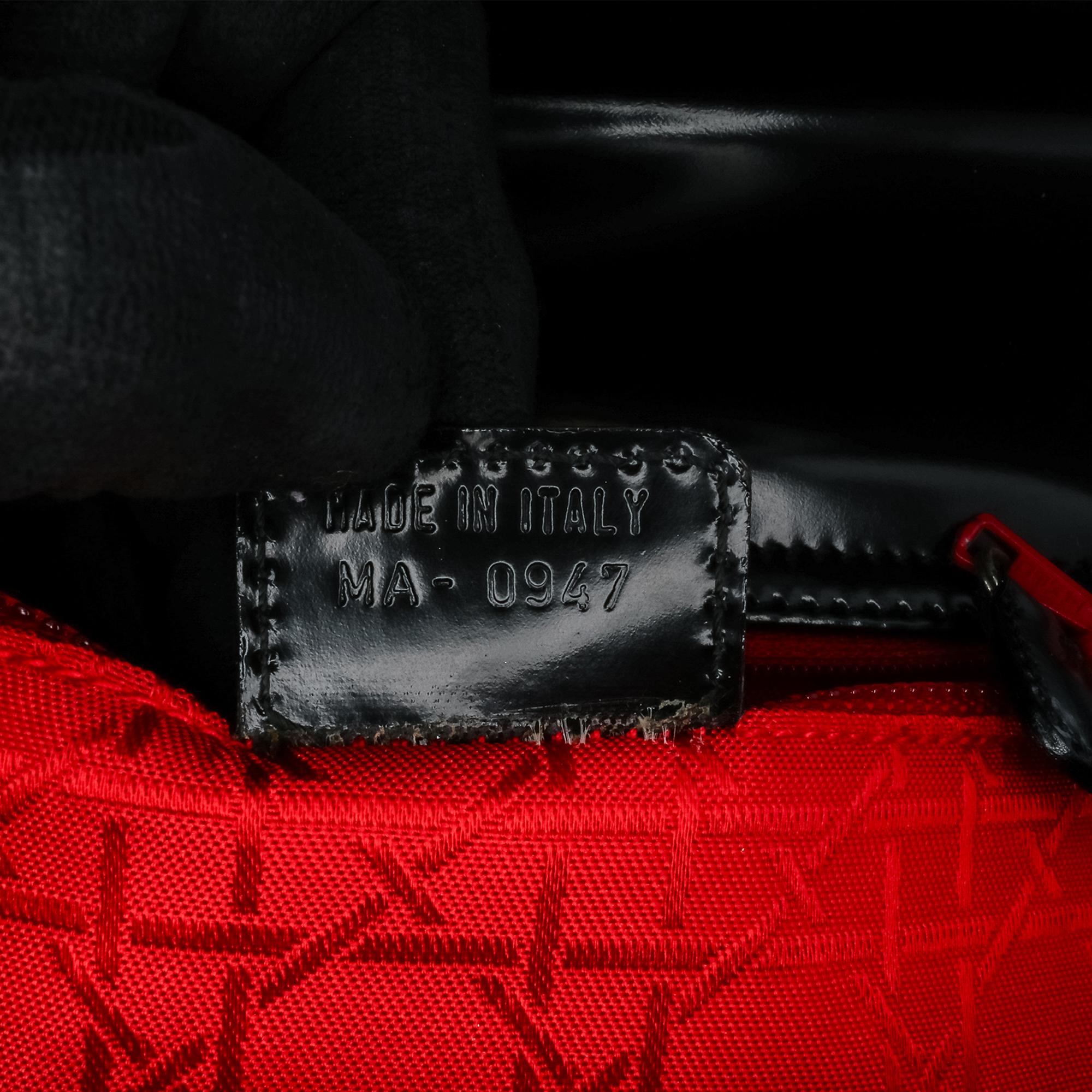 Dior Patent Shoulder Bag