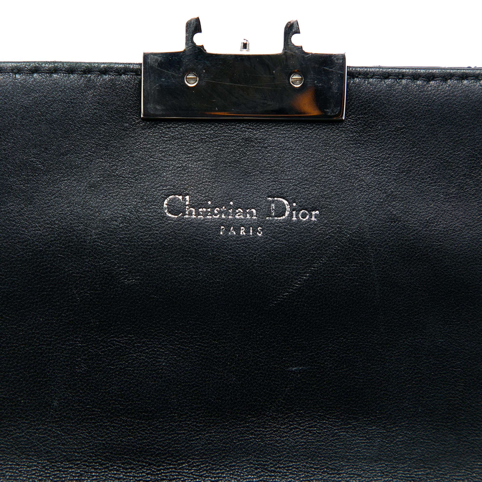 Dior Patent and Lambskin Cannage Miss Dior Promenade Crossbody