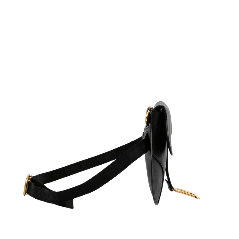 Dior Saddle Leather Belt Bag (SHG-vdHXOH)