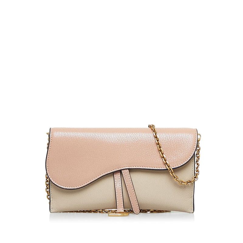 Dior Saddle Wallet On Chain (SHG-VI0q1N)