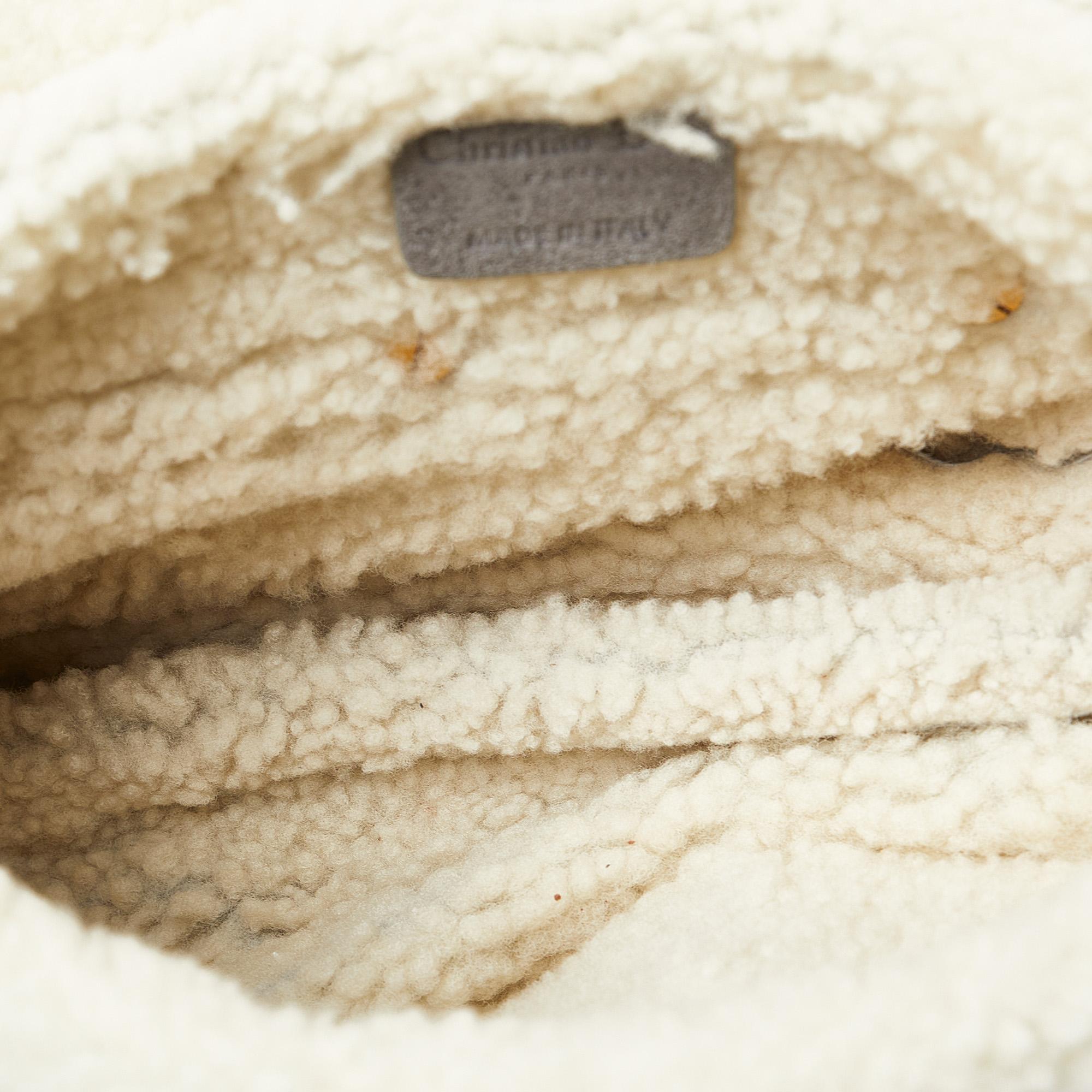 Dior Shearling Saddle Bag (SHG-rQUzwS)