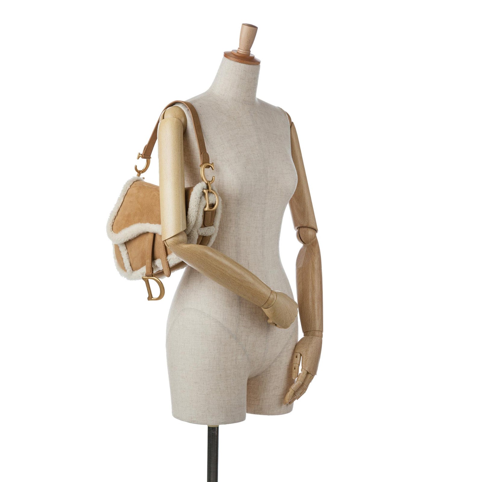 Dior Shearling Saddle Bag SHG BhW2DC LuxeDH