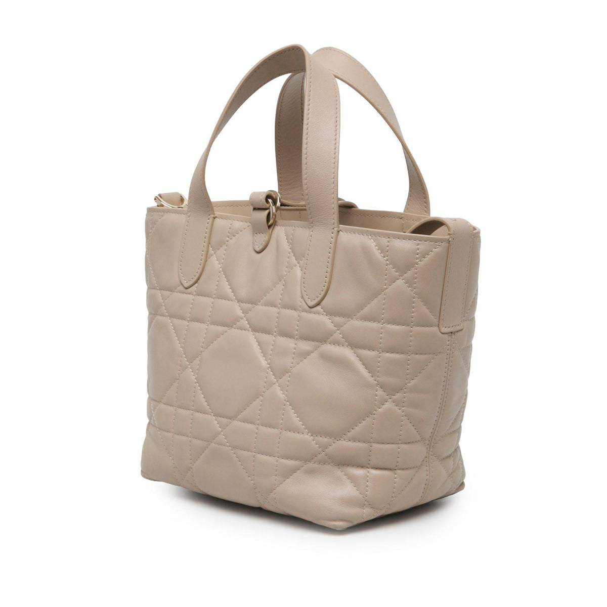 Dior Small Calfskin Macrocannage Toujours Satchel