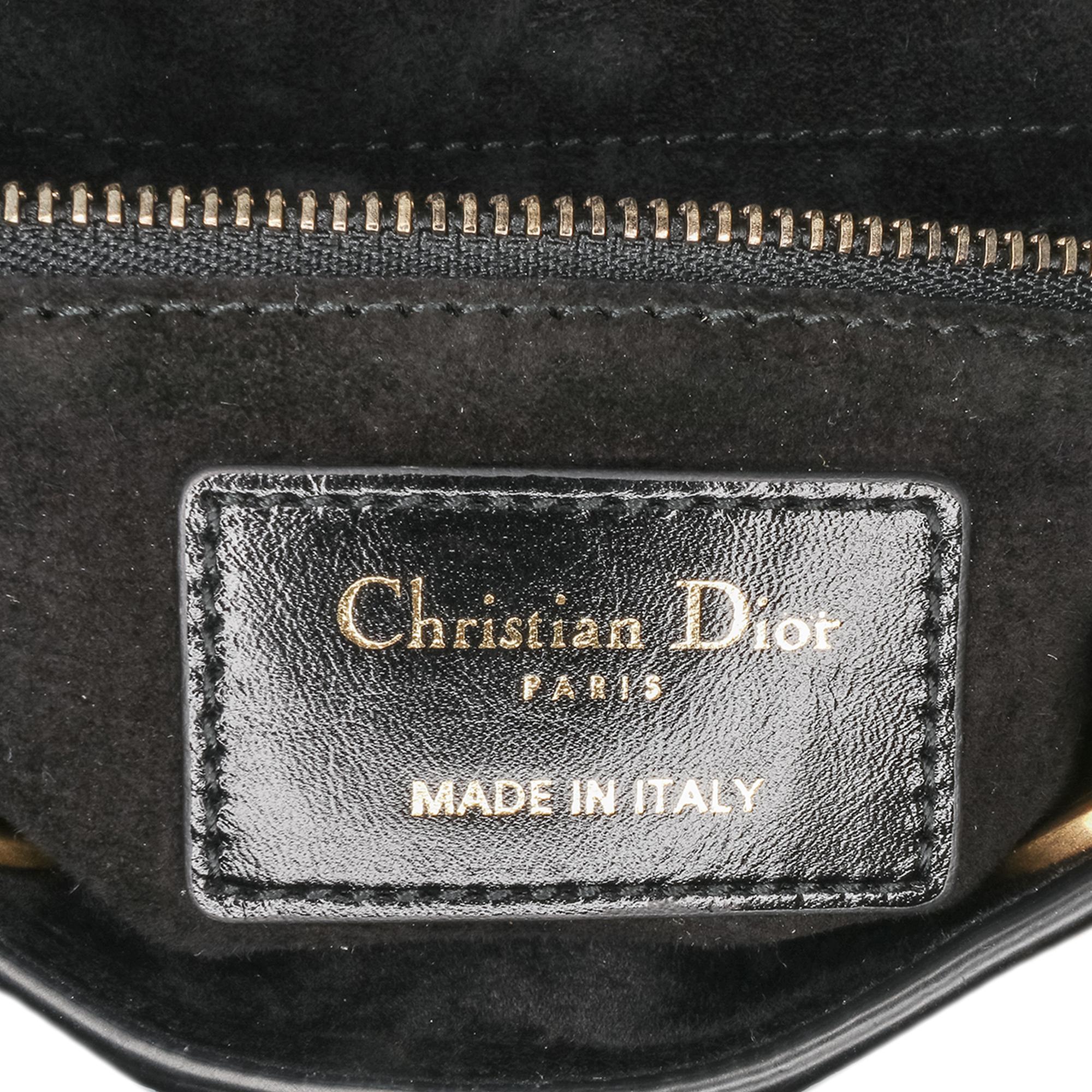 Dior Small Crinkled Patent Cannage My ABCDior Lady Dior