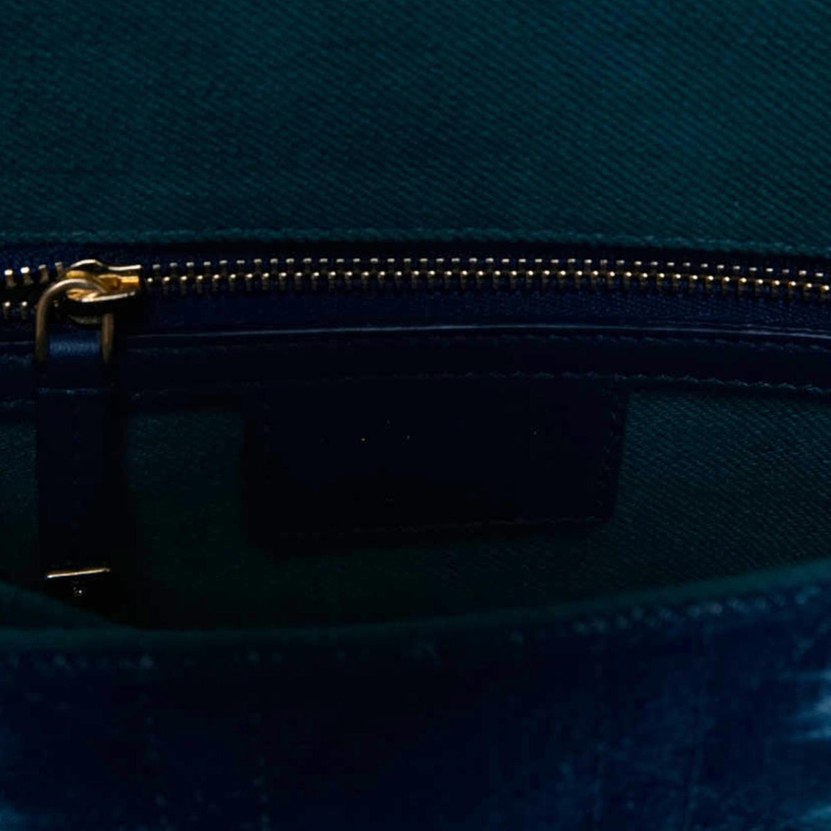 Dior Small Denim Cannage Tie Dye Caro Bag