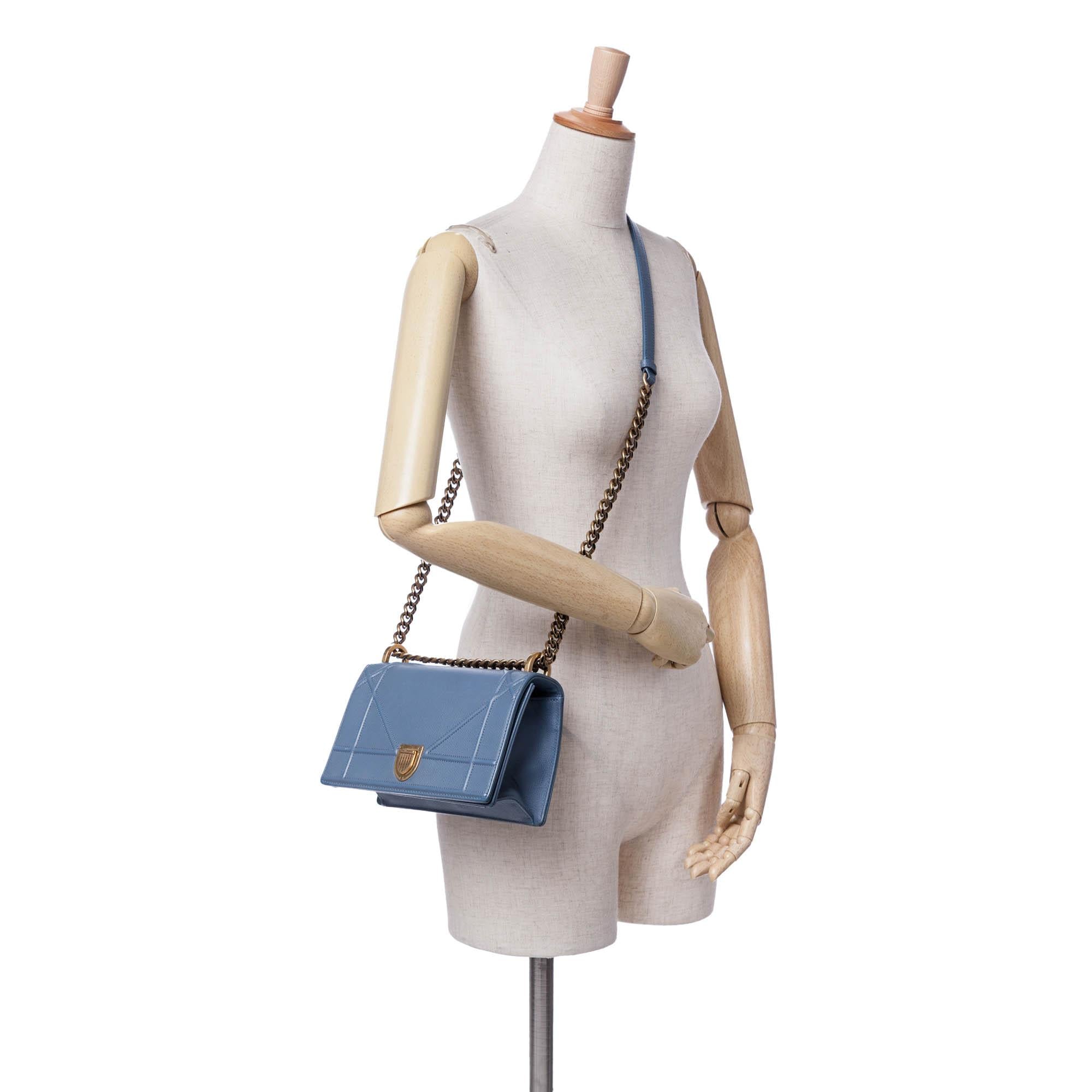 Dior Small Grained Calfskin Diorama Flap