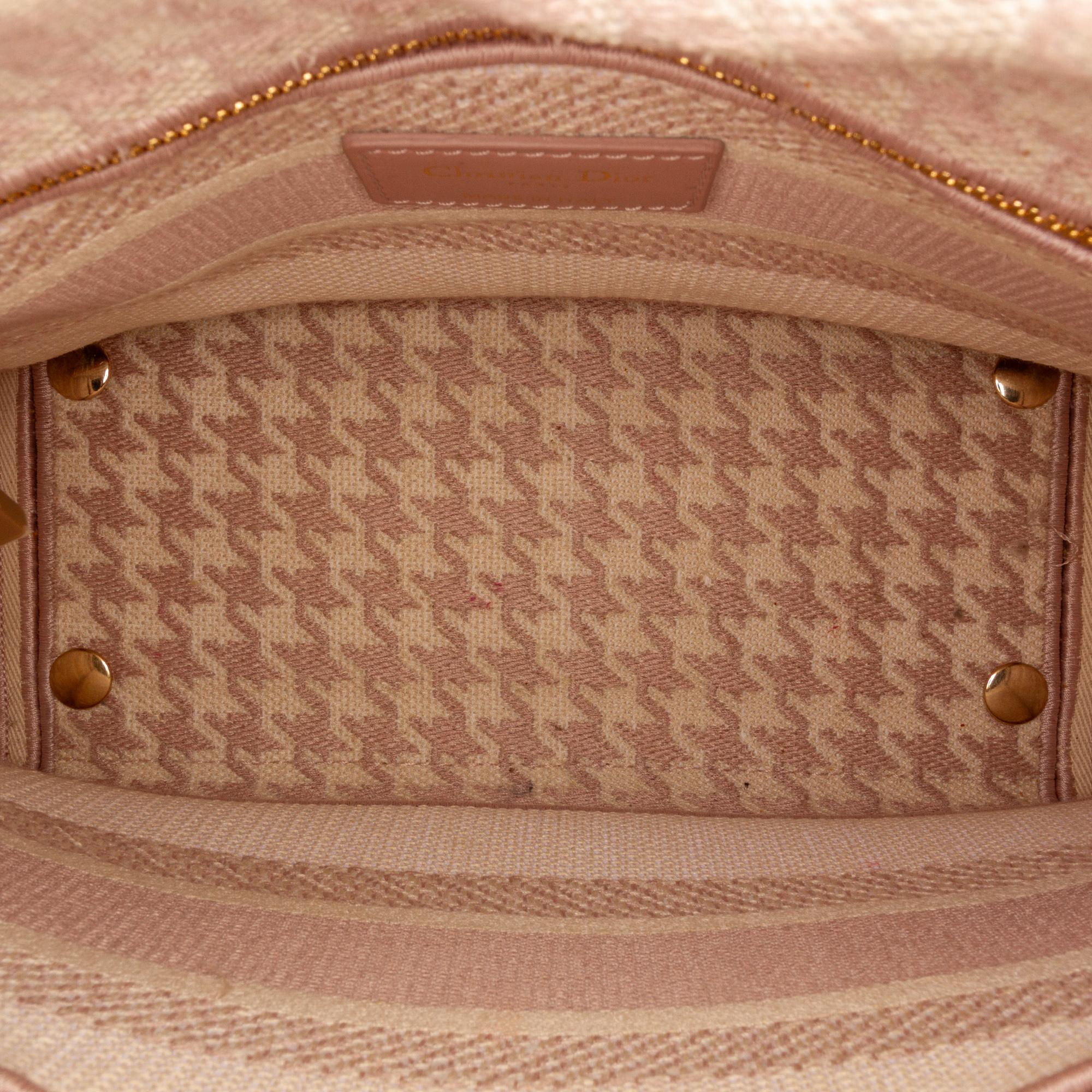 Dior Small Houndstooth Lady D-Lite