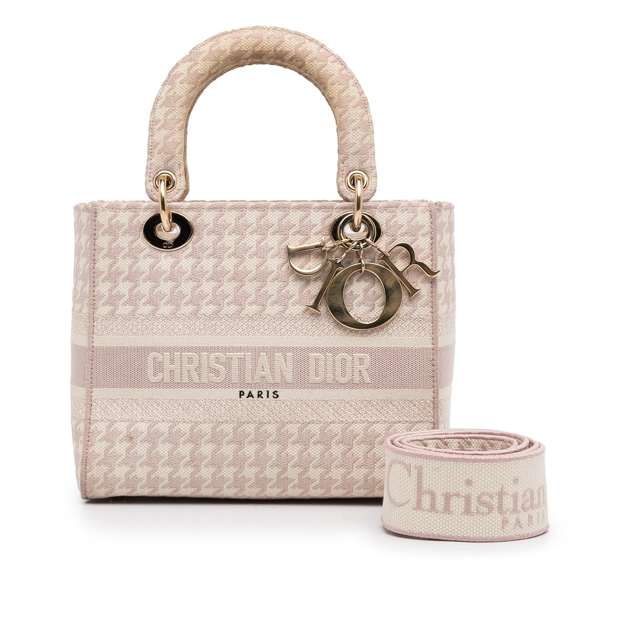 Dior Small Houndstooth Lady D-Lite