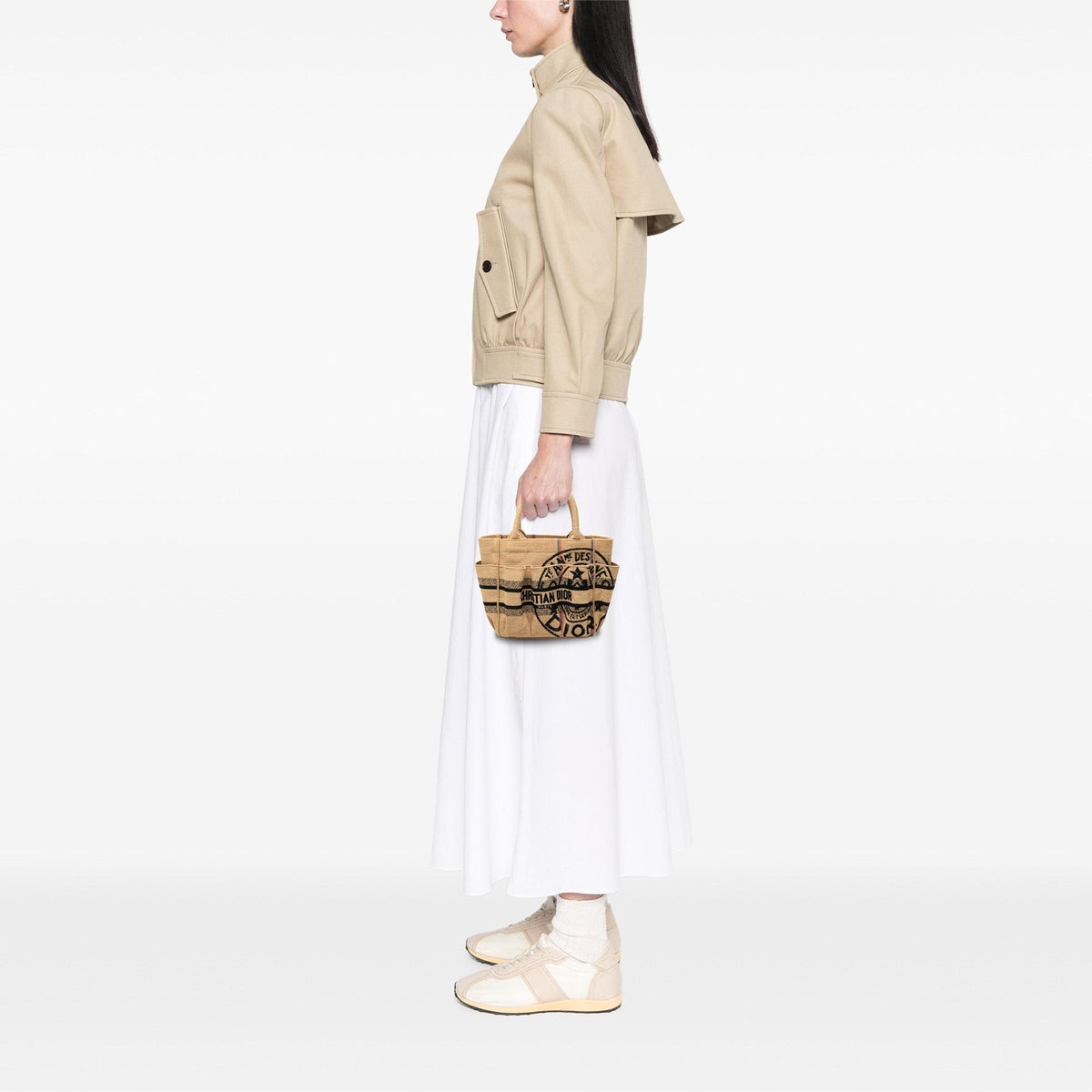 Dior Small Jute Catherine Tote