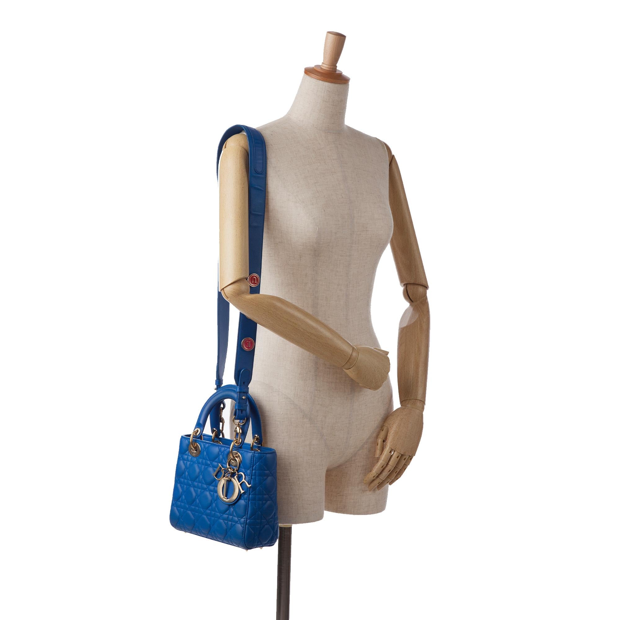 Dior Small Lambskin Cannage My ABC Lady Dior