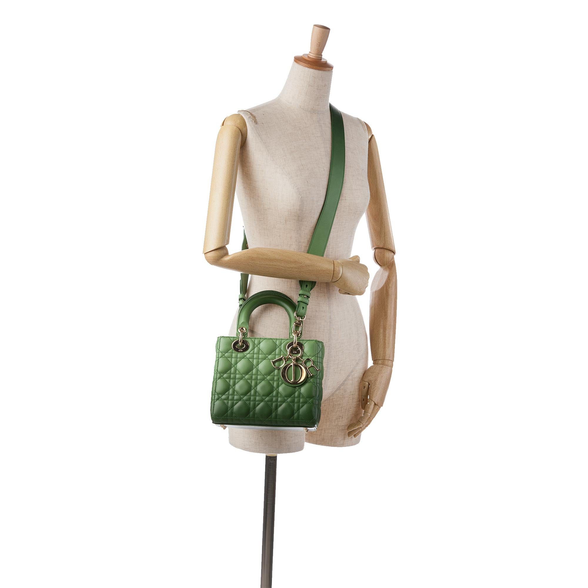Dior Small Lambskin Cannage My ABCDior Lady Dior (SHG-aFsycK)
