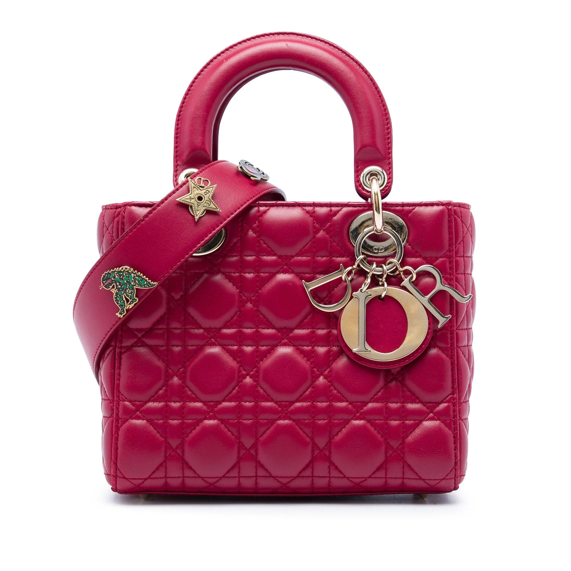Dior Small Lambskin Cannage My ABCDior Lady Dior