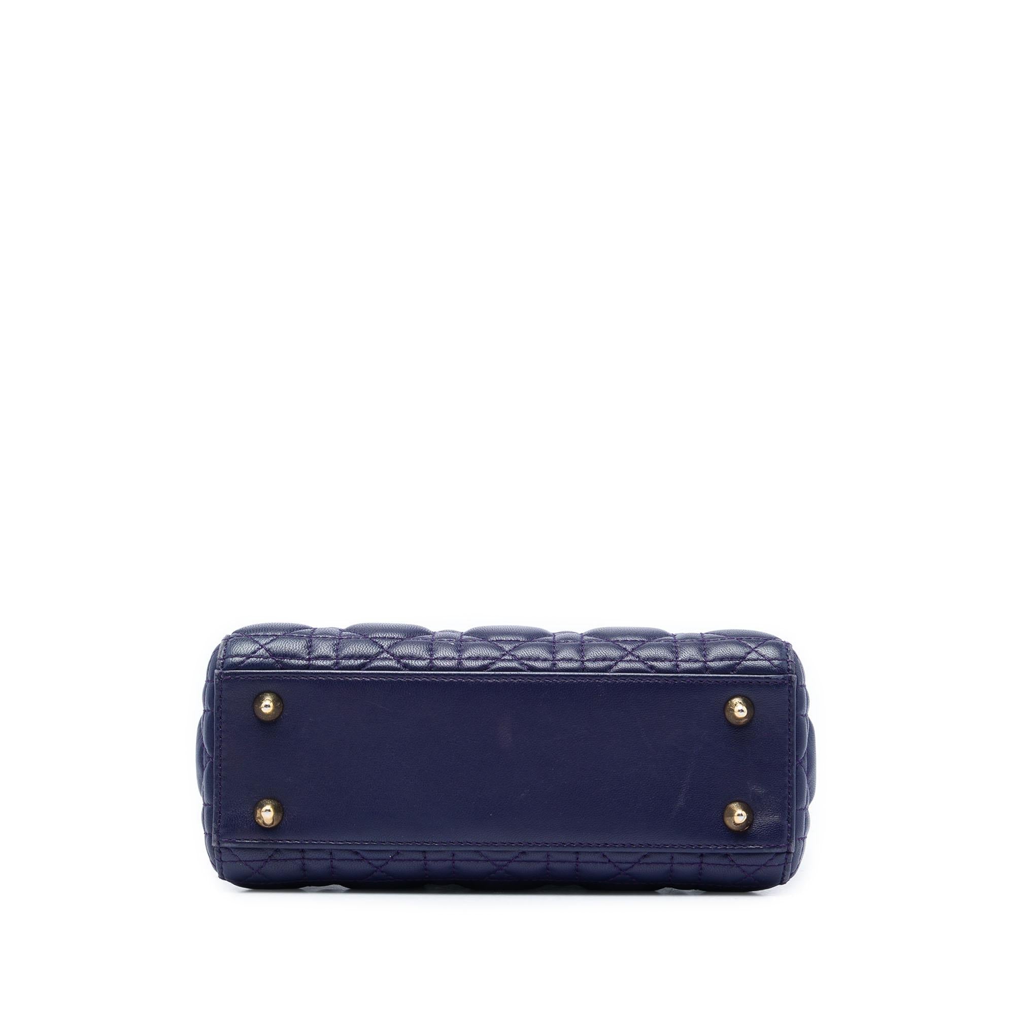 Dior Small Lambskin Cannage My ABCDior Lady Dior