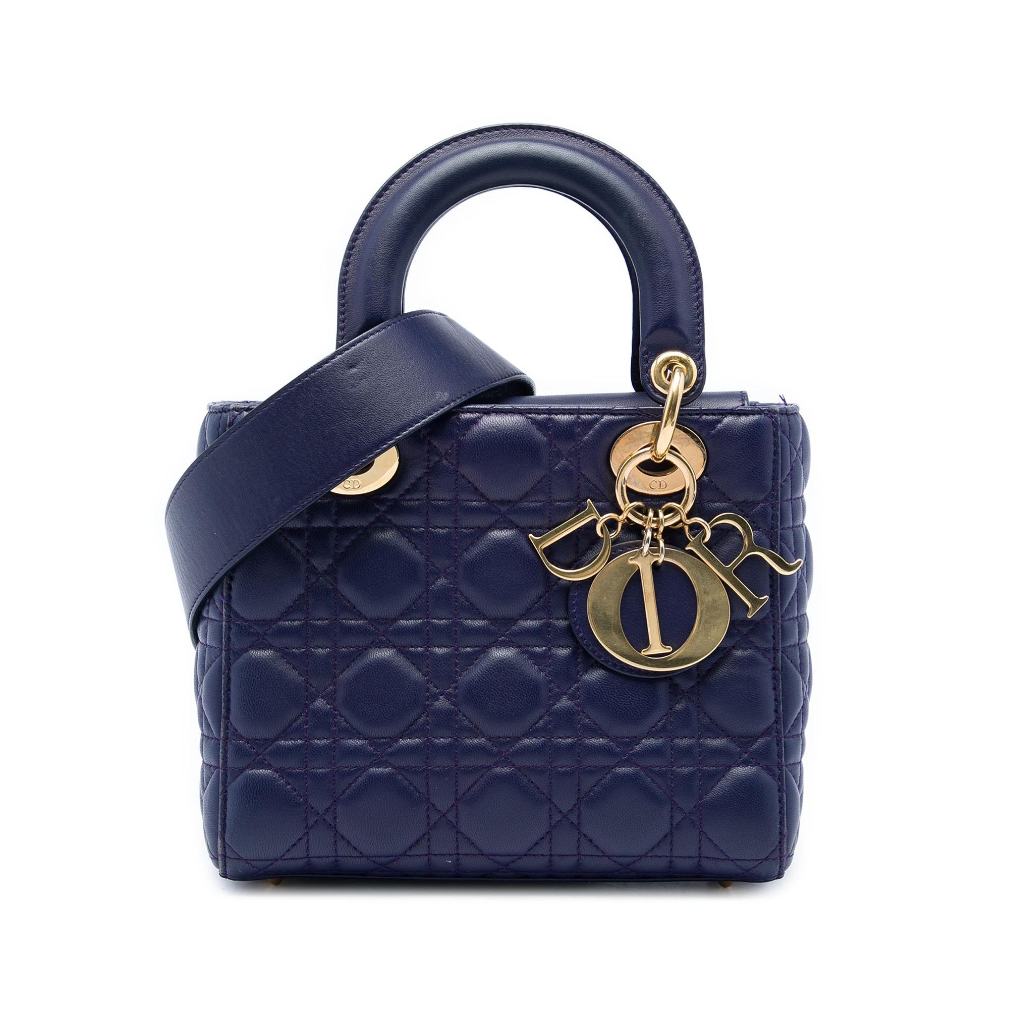 Dior Small Lambskin Cannage My ABCDior Lady Dior