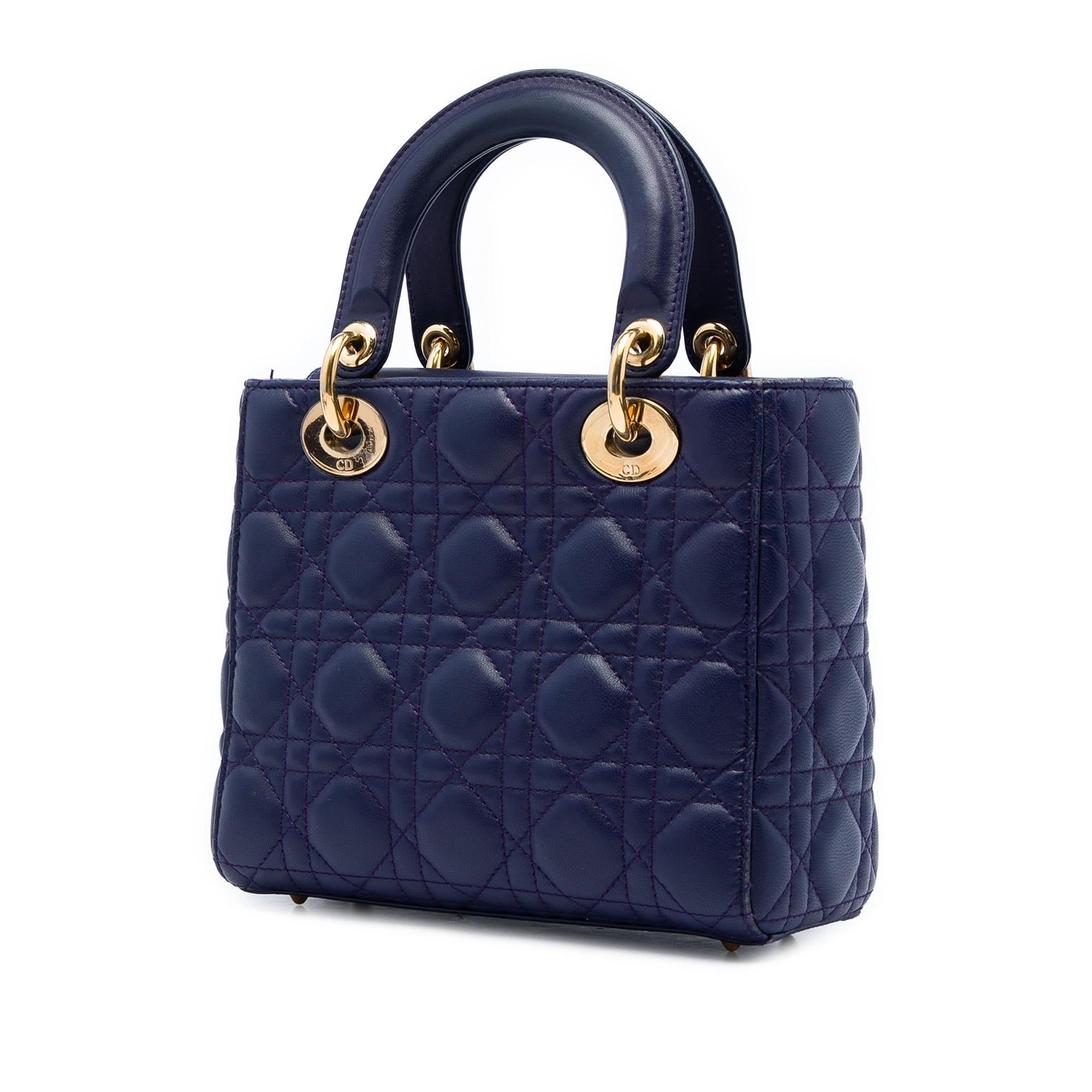 Dior Small Lambskin Cannage My ABCDior Lady Dior