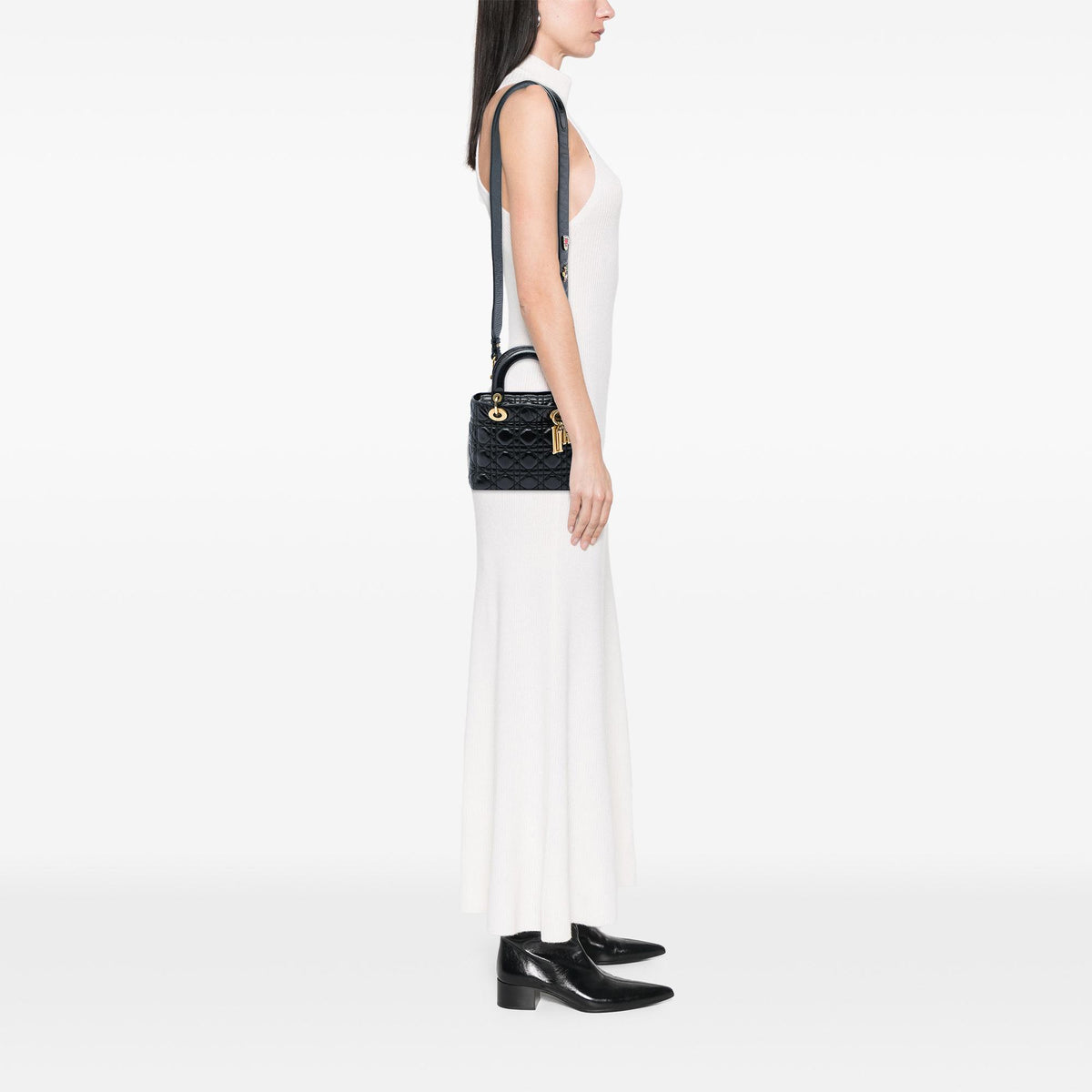 Dior Small Lambskin Cannage My ABCDior Lady Dior
