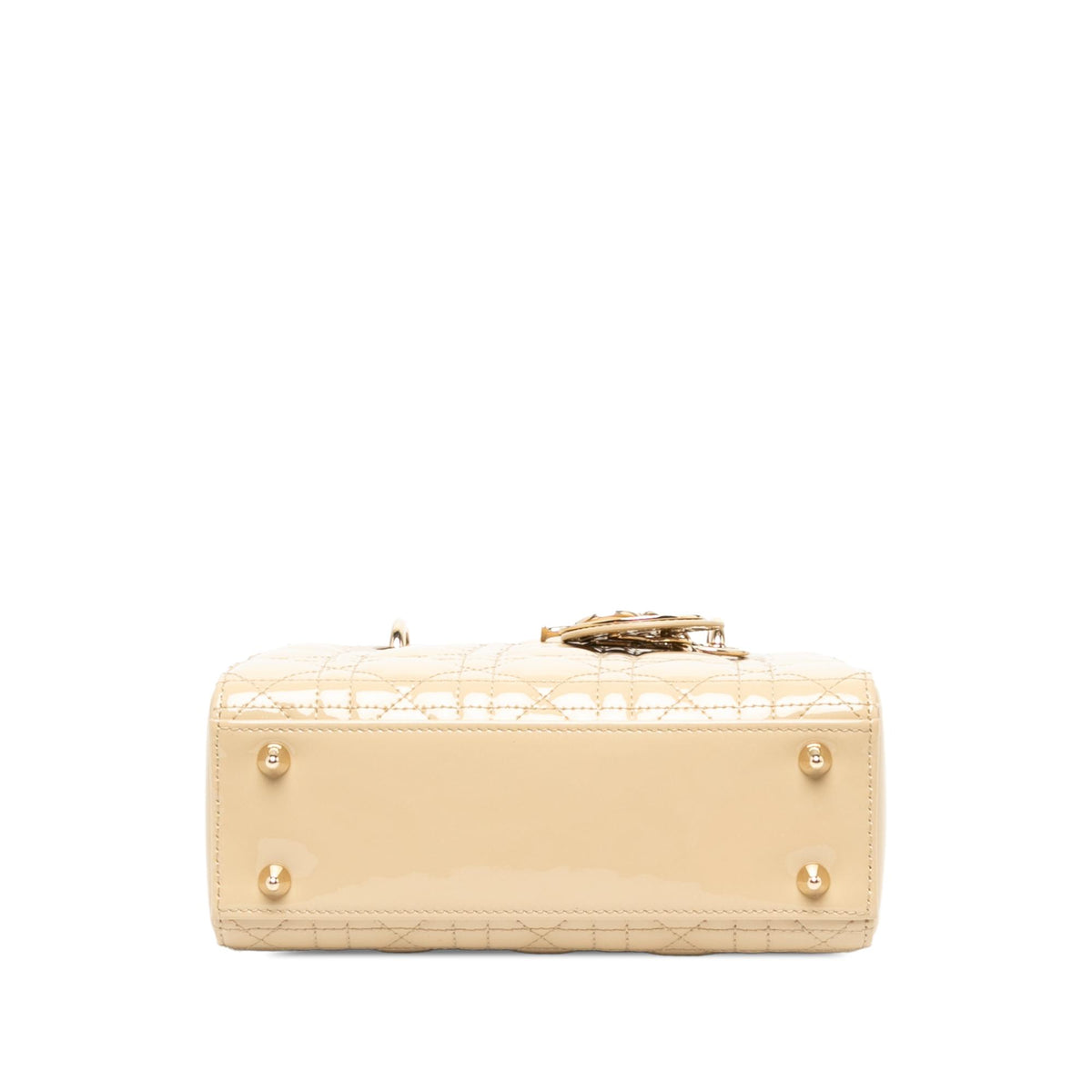 Dior Small Patent Cannage Lady Dior