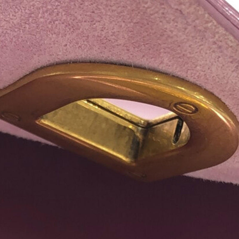 Dior Small Studded Metallic Patent Diorama Flap (SHG-d9sLuM)