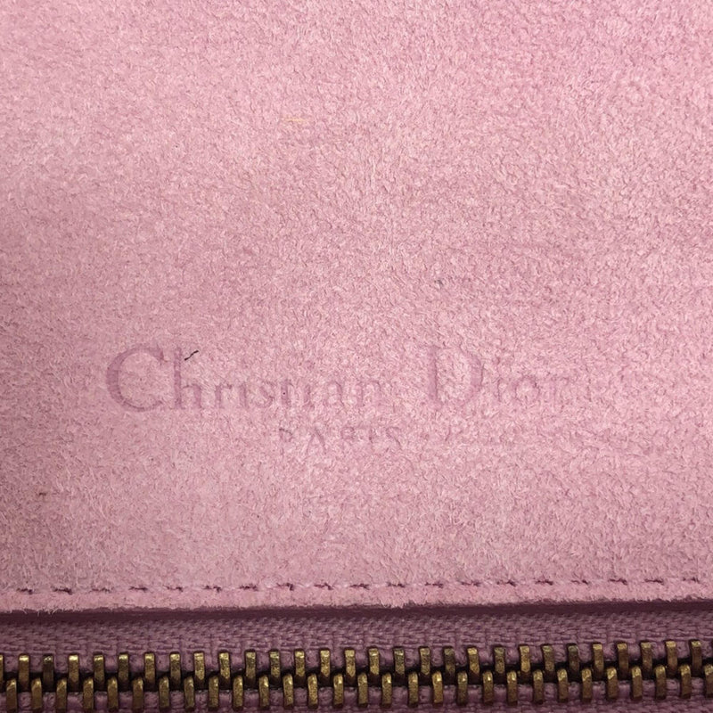 Dior Small Studded Metallic Patent Diorama Flap (SHG-d9sLuM)
