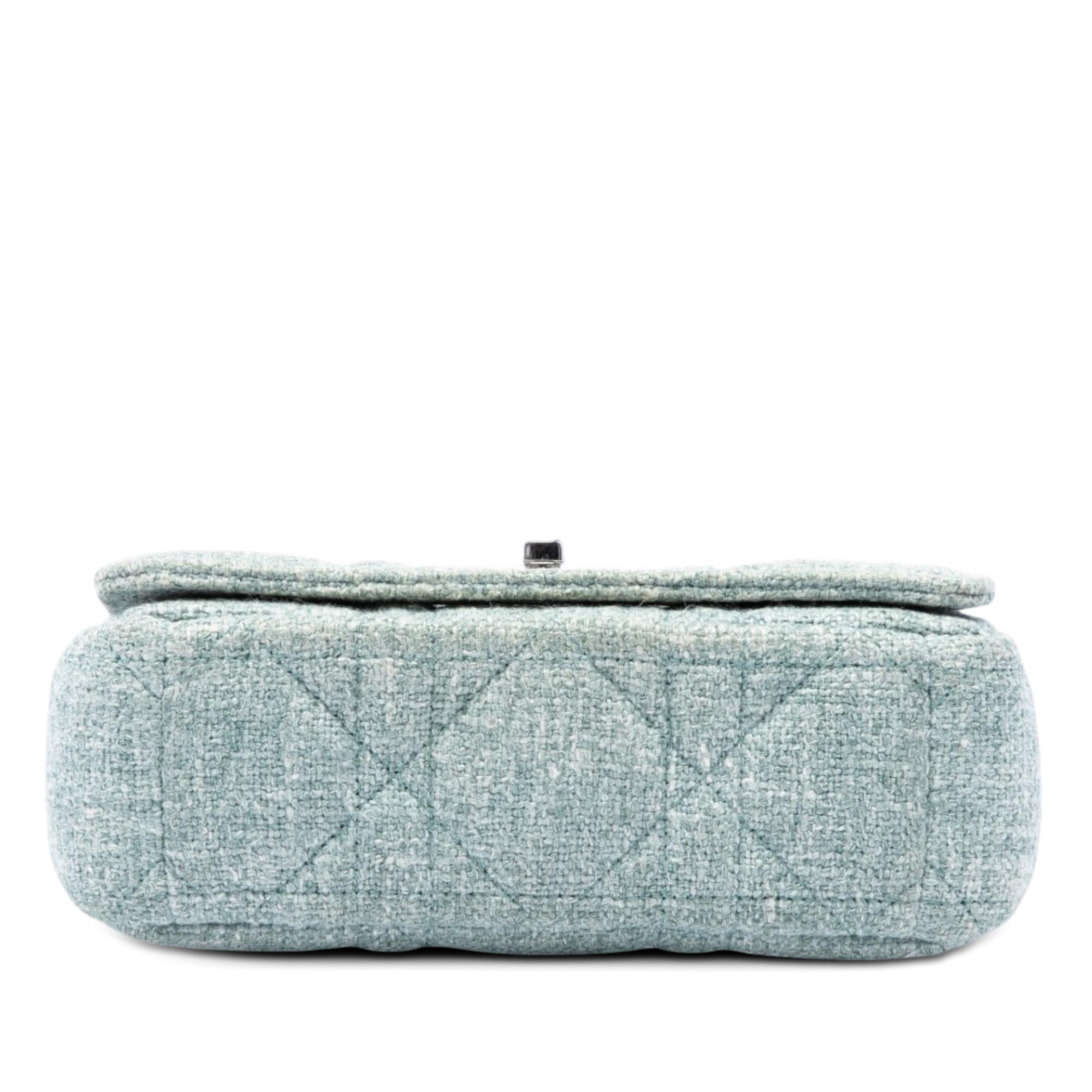 Dior Small Tweed Macrocannage Caro Bag