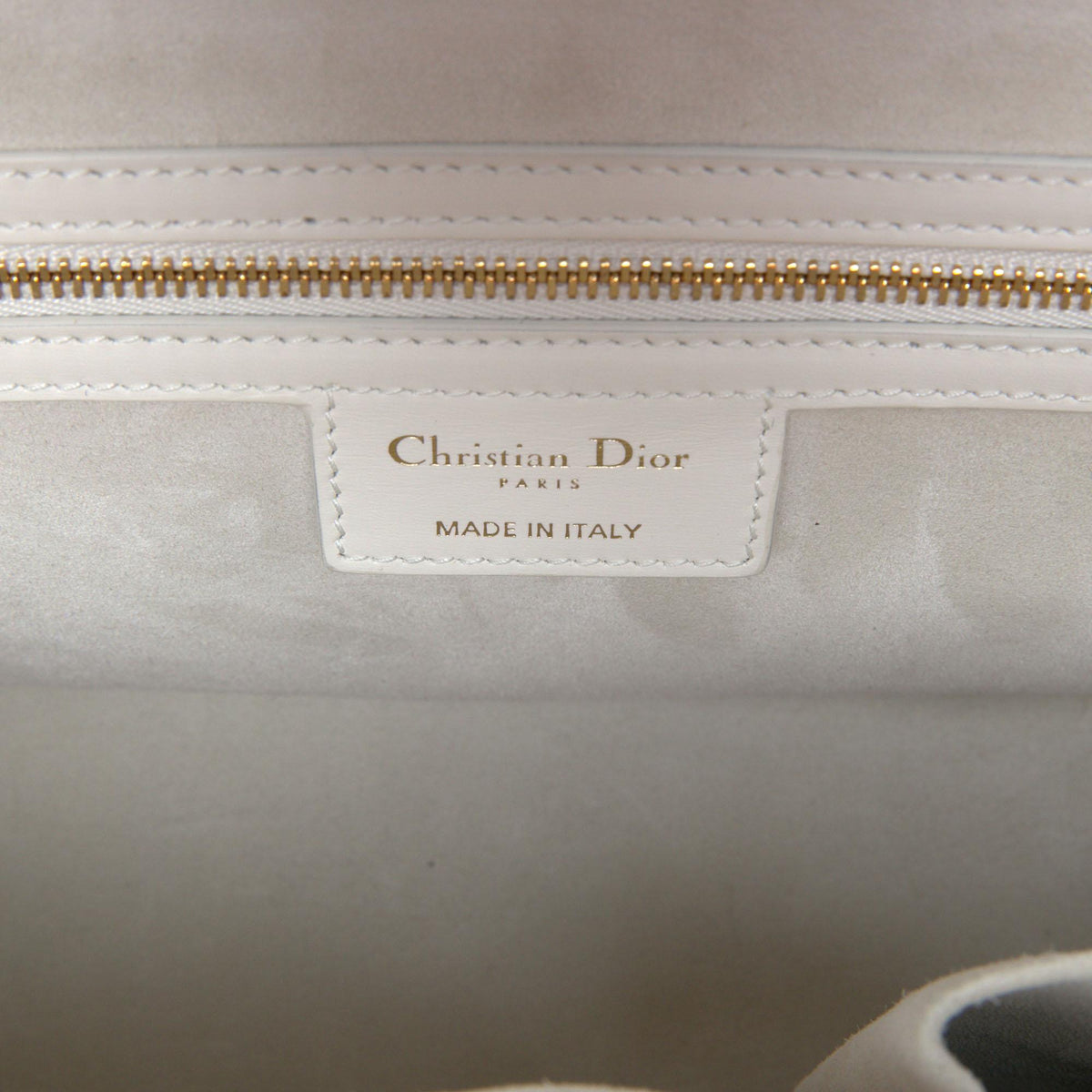 Dior Smooth Calfskin Parisienne Top Handle Bag