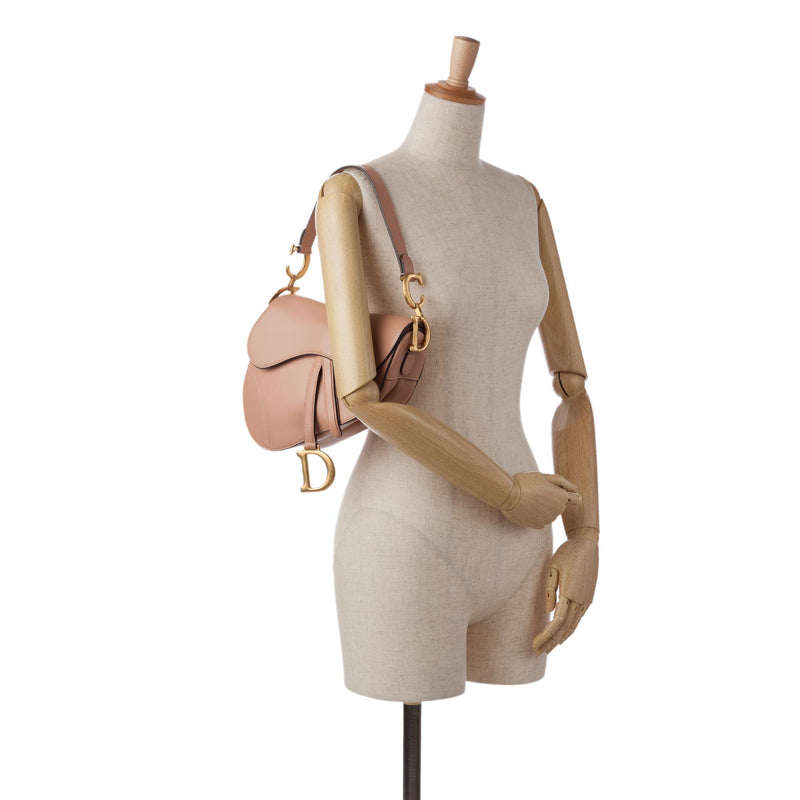 Dior Smooth Leather Saddle Bag (SHG-IlWTap)