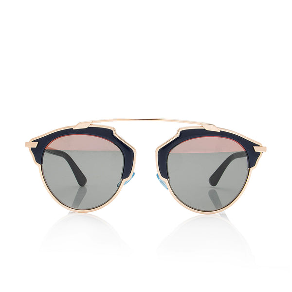 Dior Split Lens So Real Round Aviator Sunglasses (SHF-K0vFhl)