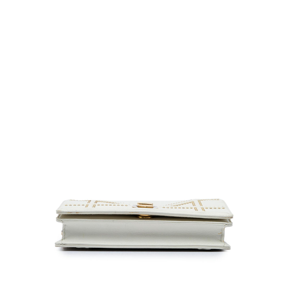 Dior Studded Calfskin Diorama Wallet on Chain