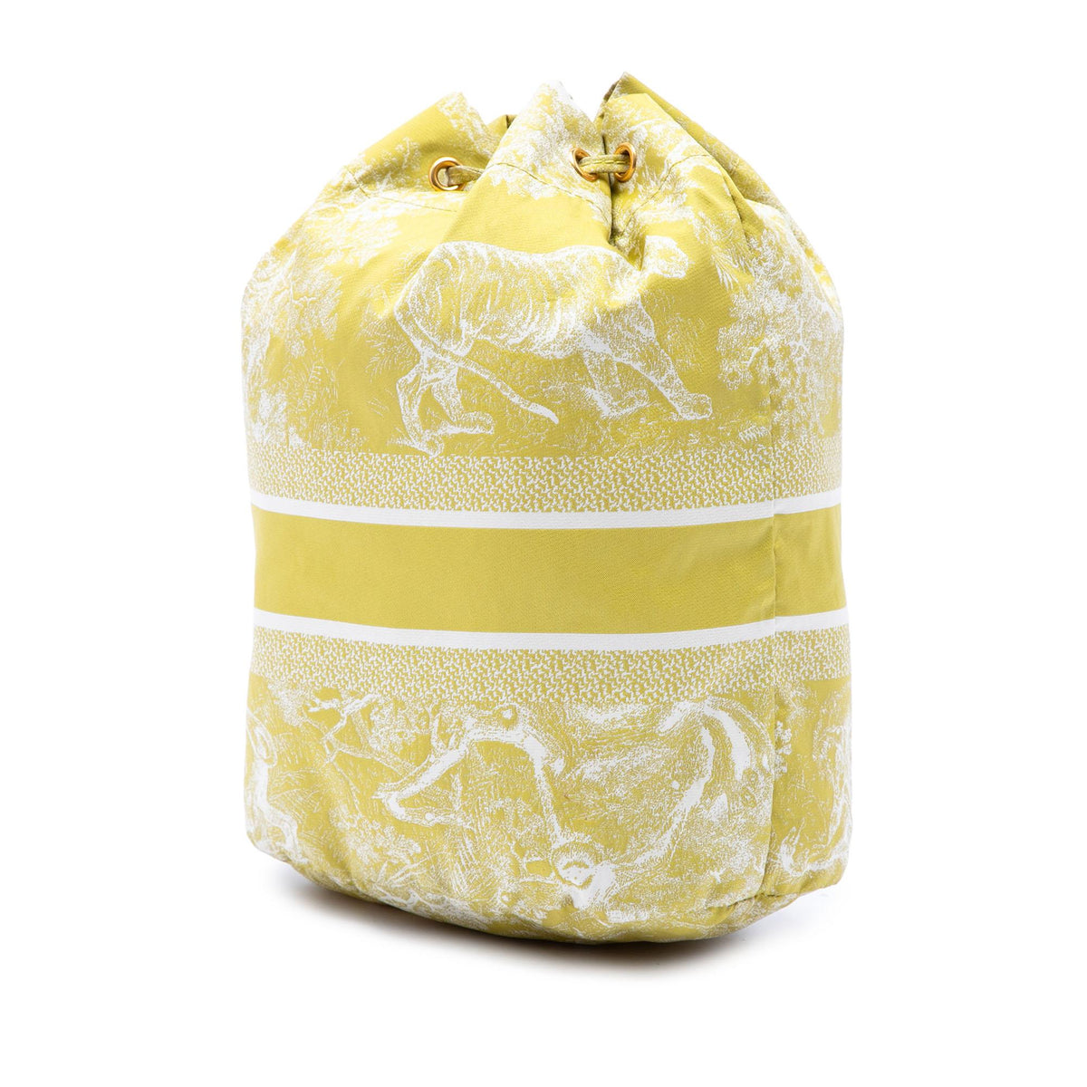 Dior Technical Fabric Toile De Jouy DiorTravel Drawstring Pouch
